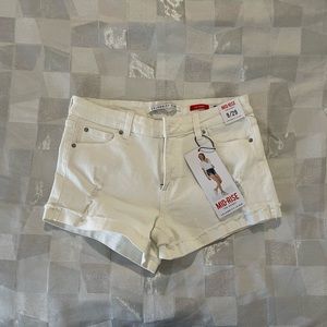 NWT • Celebrity Pink White Mid Rise Shorts